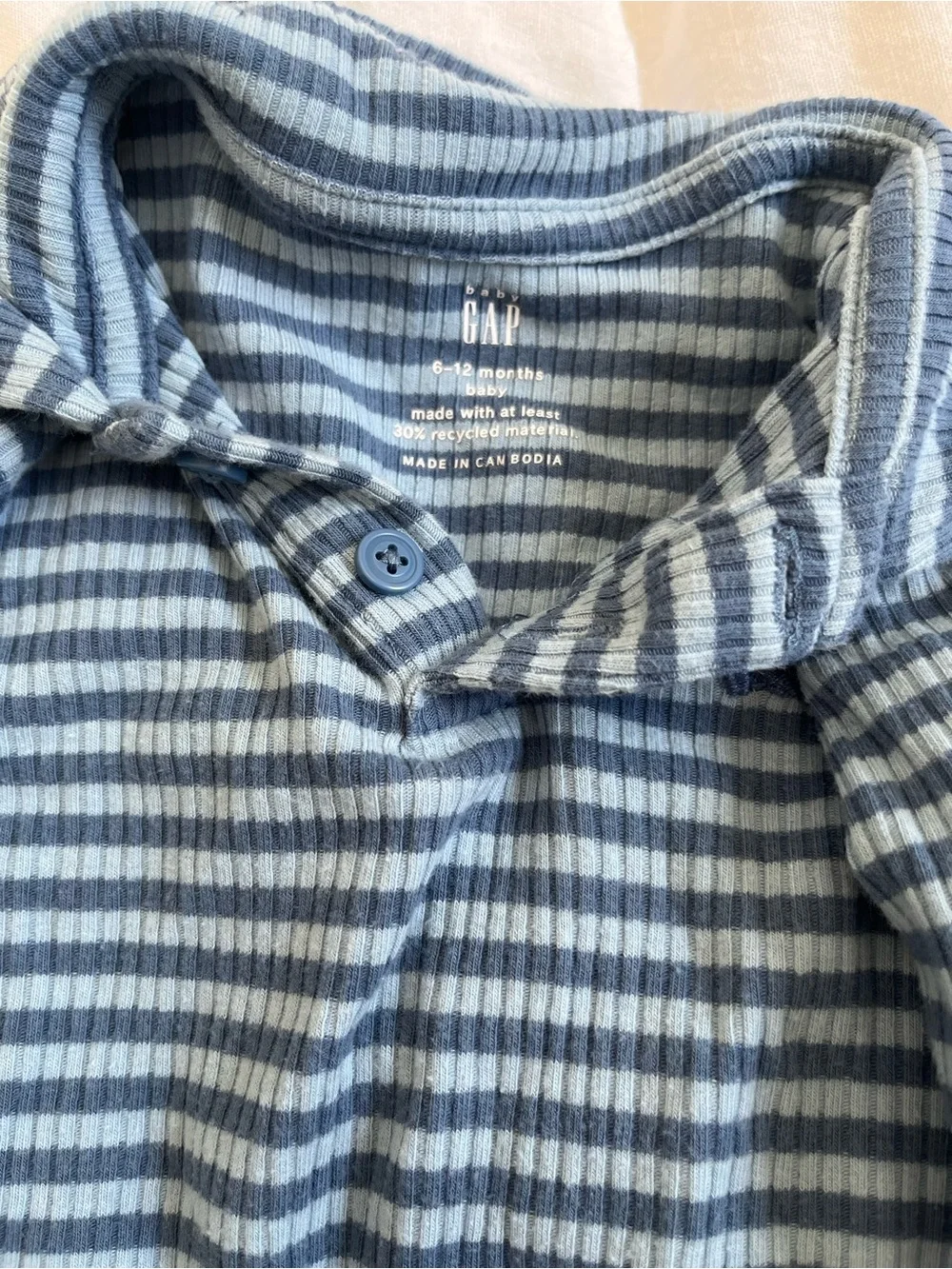 NWOT 3 Baby Gap matching sets - Blue sweatshirts, sweatpants, jeans, onesie
